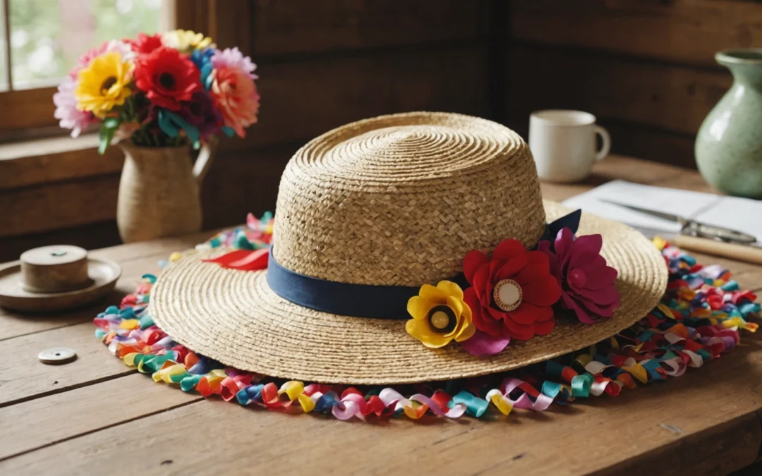 Décorer et Personnaliser un Chapeau pour une Touche Maison
