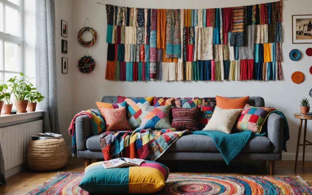 Transformez vos vieux vêtements en décoration tendance pour la maison !