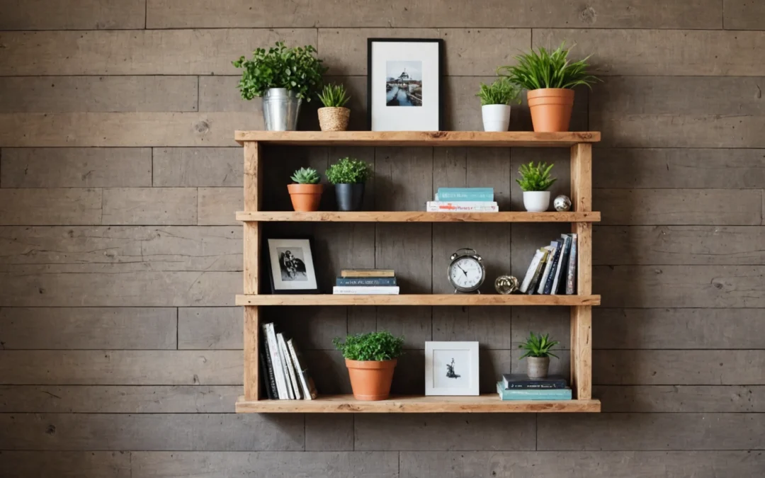Créez une étagère DIY : vos murs n’en reviendront pas !