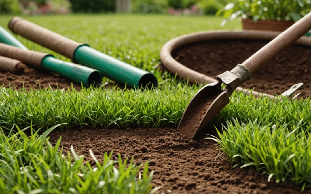 Gazon sur terre argileuse : astuces pour un jardin verdoyant malgré tout