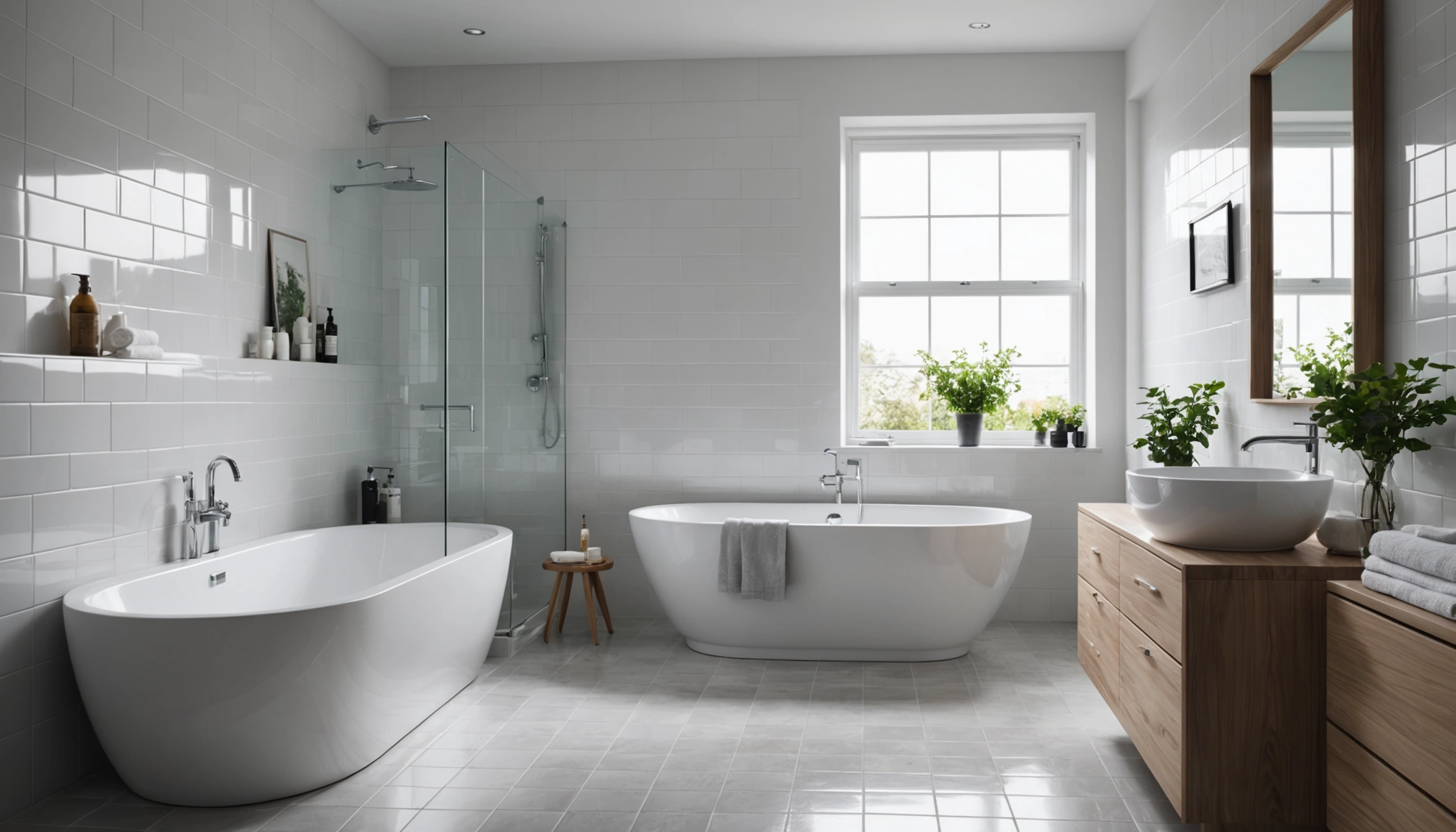 blanchir les joints de salle de bain