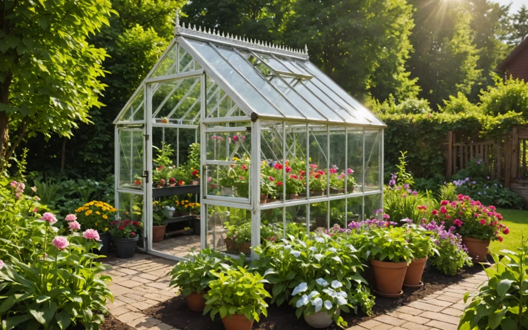 Mini serre de jardin : l’allié de choix pour transformer votre espace en écrin de verdure