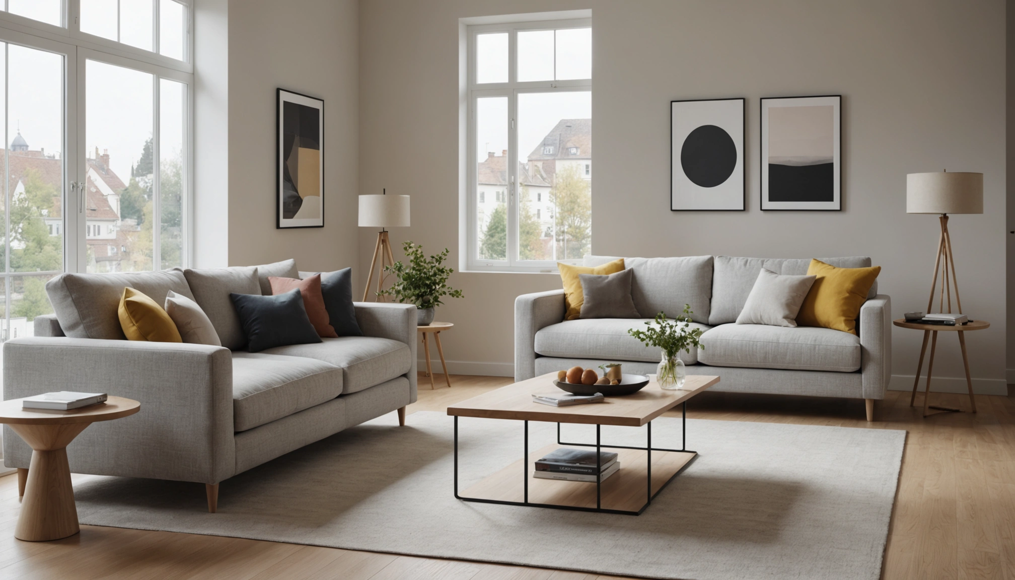canapé avec assise de 55 cm