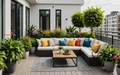 Créez un paradis aérien: l’aménagement astucieux de votre balcon de toit