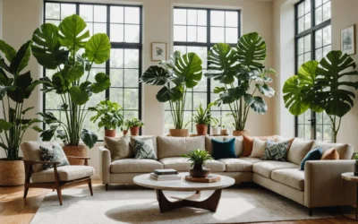 Majestueuses plantes à grandes feuilles pour sublimer votre maison