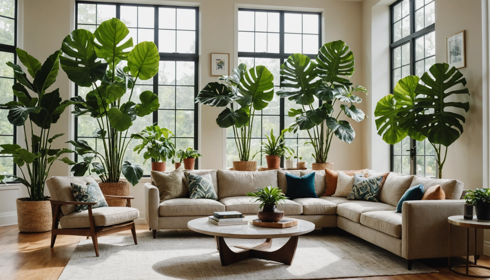 plante avec grandes feuilles