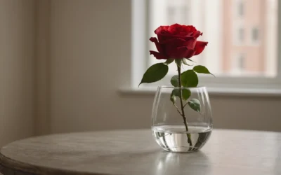 Rose sans eau : combien d’heures avant qu’elle ne se fane ?