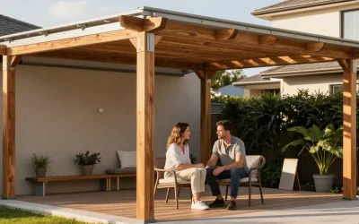 Pergola eucalyptus : le meilleur choix face à l’aluminium ?