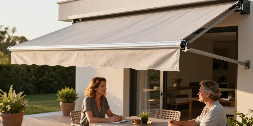 store banne coffre intégral haut de gamme