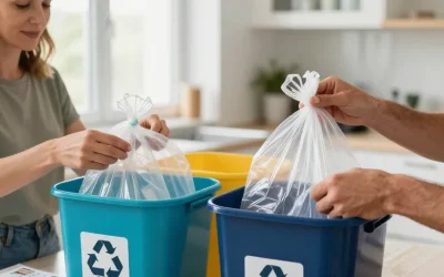Recyclage sac plastique : le tri à la maison, que faire ?