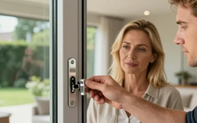 Serrure baie coulissante 3 points : le modèle adapté à votre menuiserie?