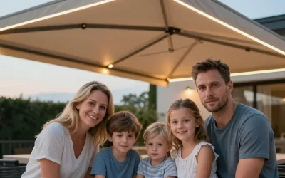 Eclairage pour store banne : les 5 astuces pour éclairer votre terrasse